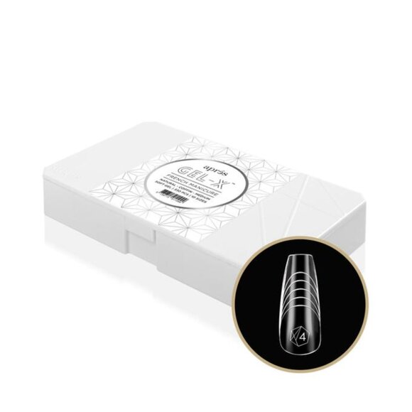 Apres Gel-X French Coffin Medium Tips – Partial Box, 96% Remaining - Picture 1 of 5